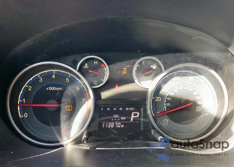 2012 Suzuki Sx4 Le z USA, uszkodzony, nr VIN JS2YC5A37C6303297